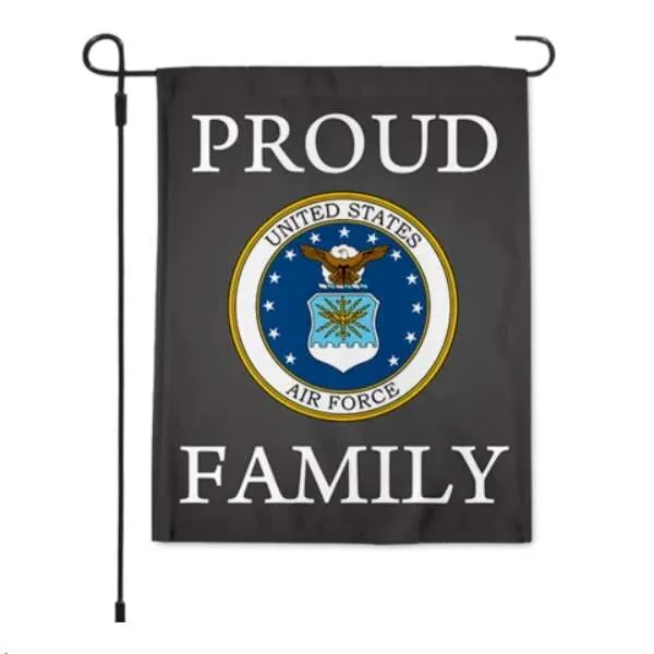Proud Air Force Family Garden Flag 12.5 X 18 Inches