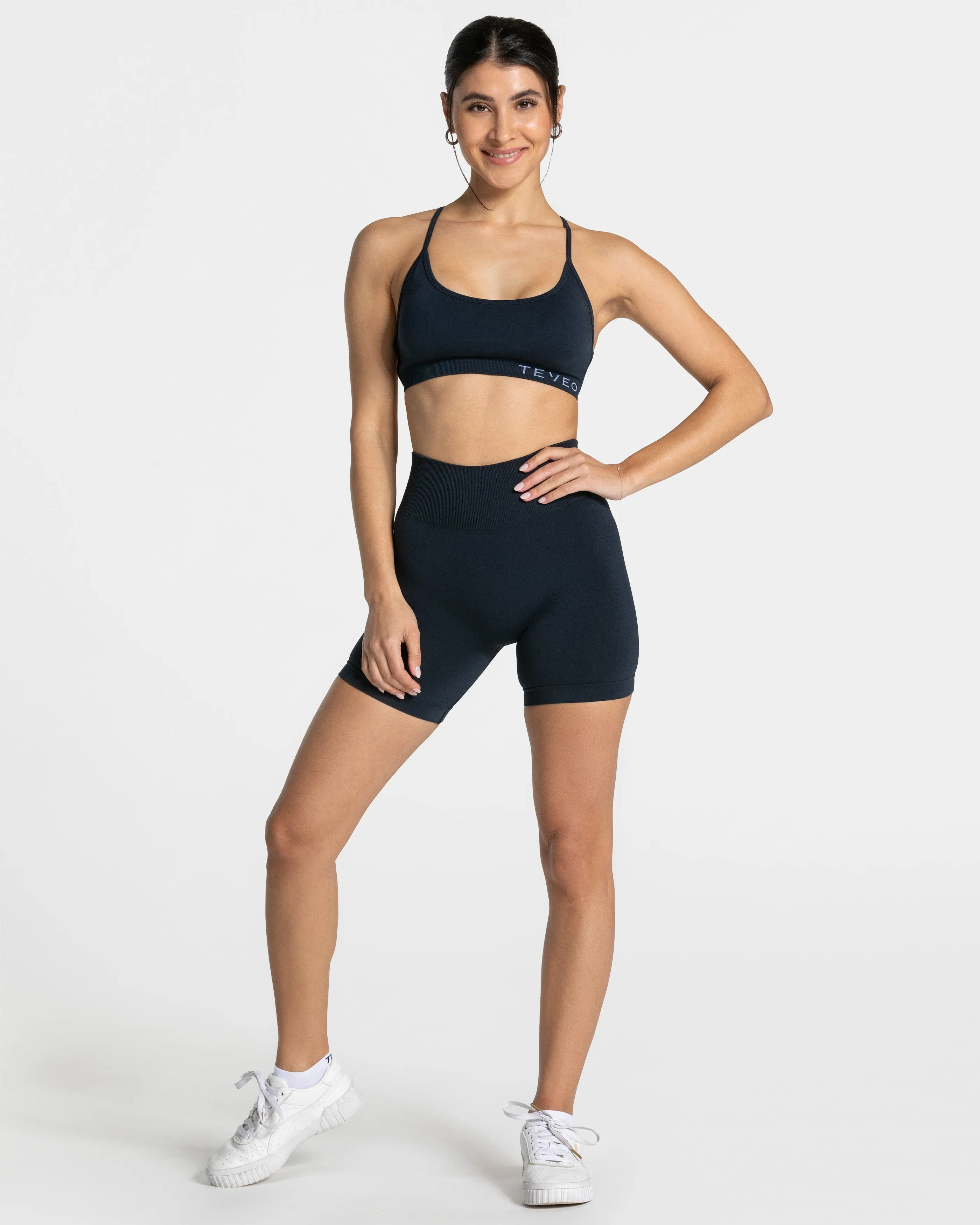 Pure Covert Scrunch Short "Midnight"