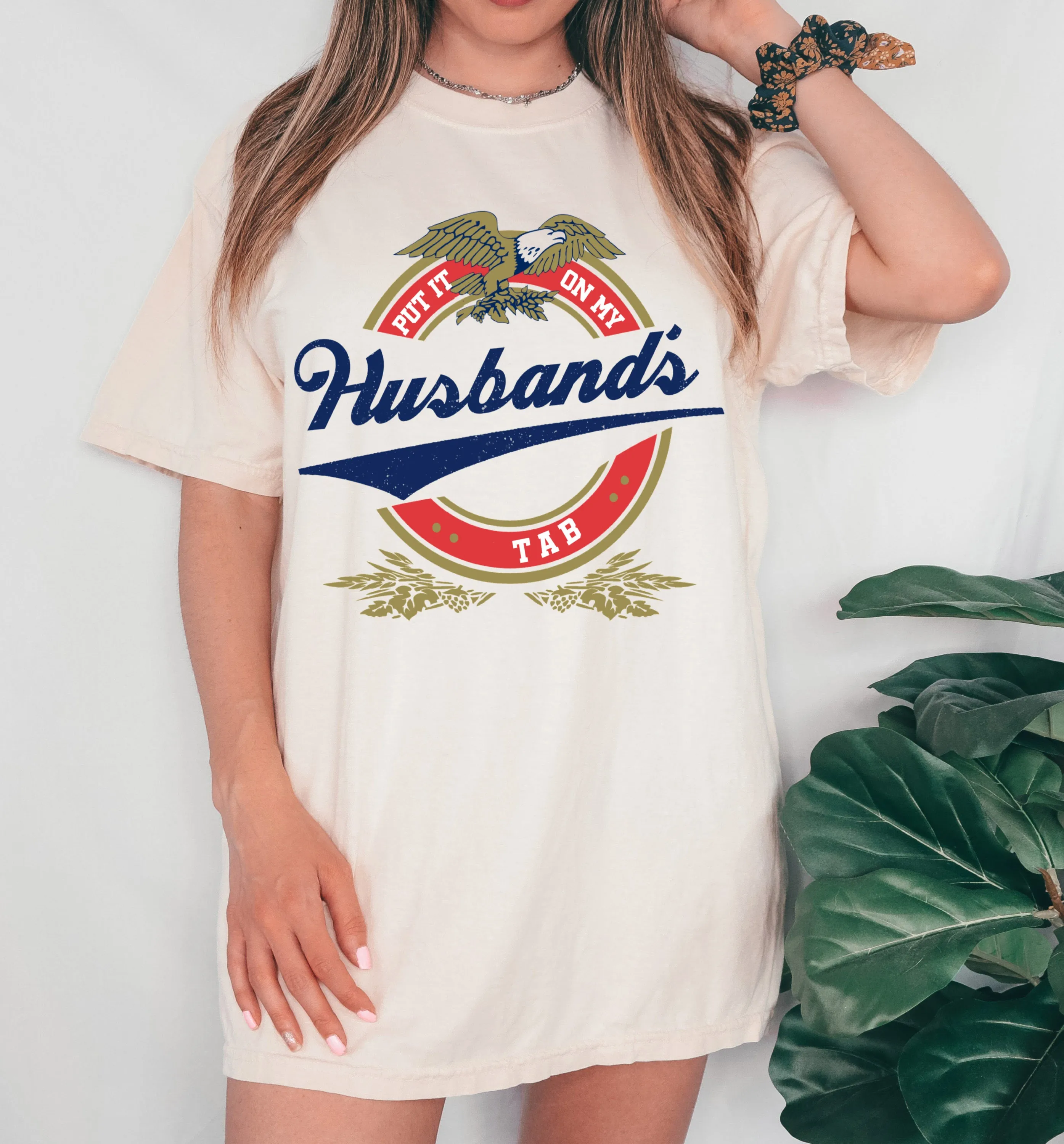 Put It On My Husbands Tab Funny Comfort Colors Tee