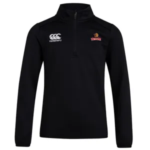 Raleigh Venom Club 1/4 Zip Mid Layer Training Top by Canterbury