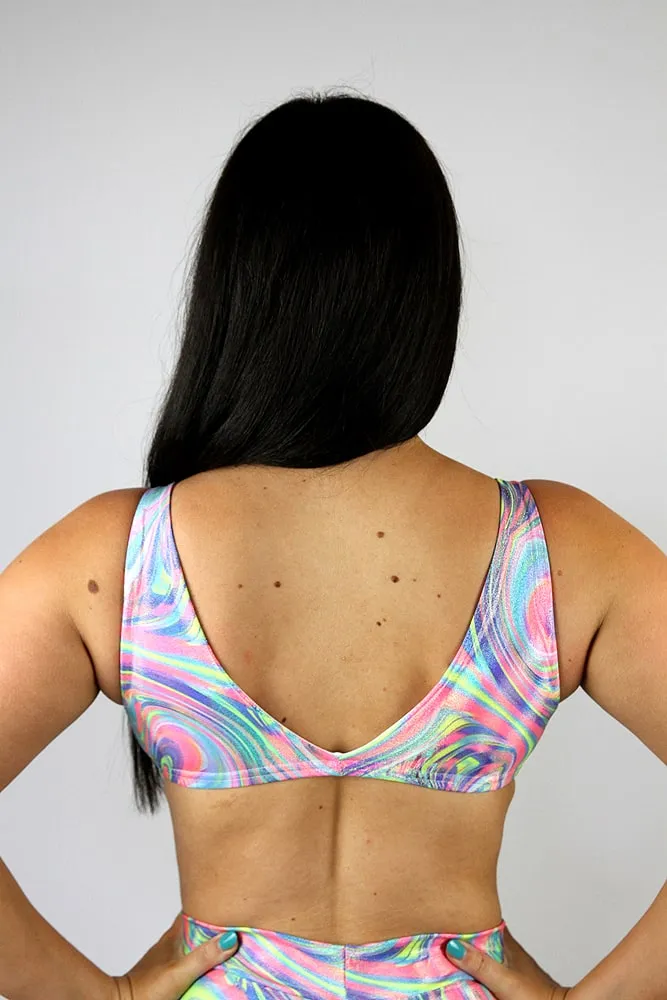 Rarr Tie-Up Bra - Retro