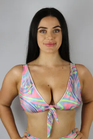 Rarr Tie-Up Bra - Retro
