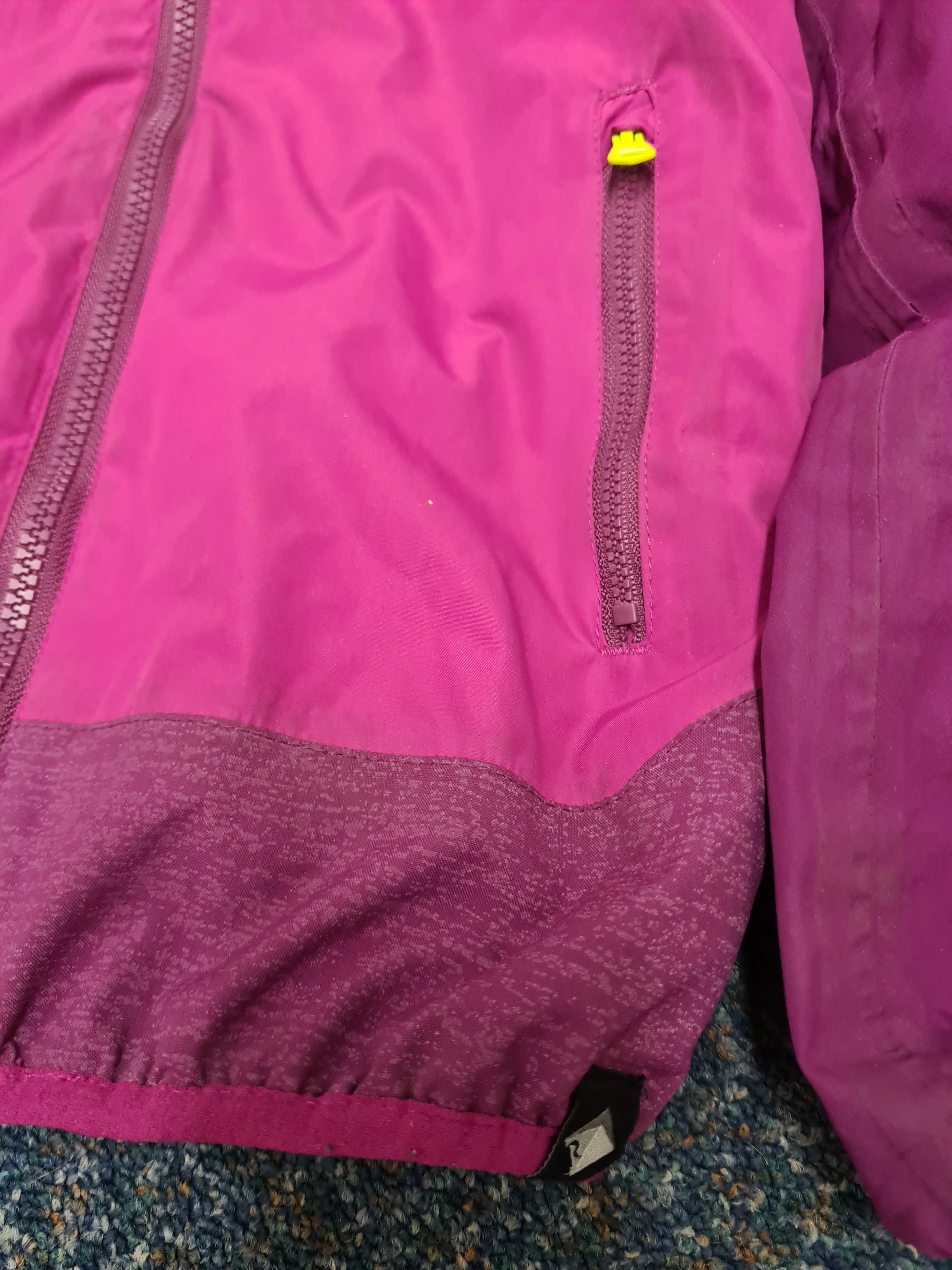 Regatta girls coat, age 7-8, purple, FREE POSTAGE 🟢