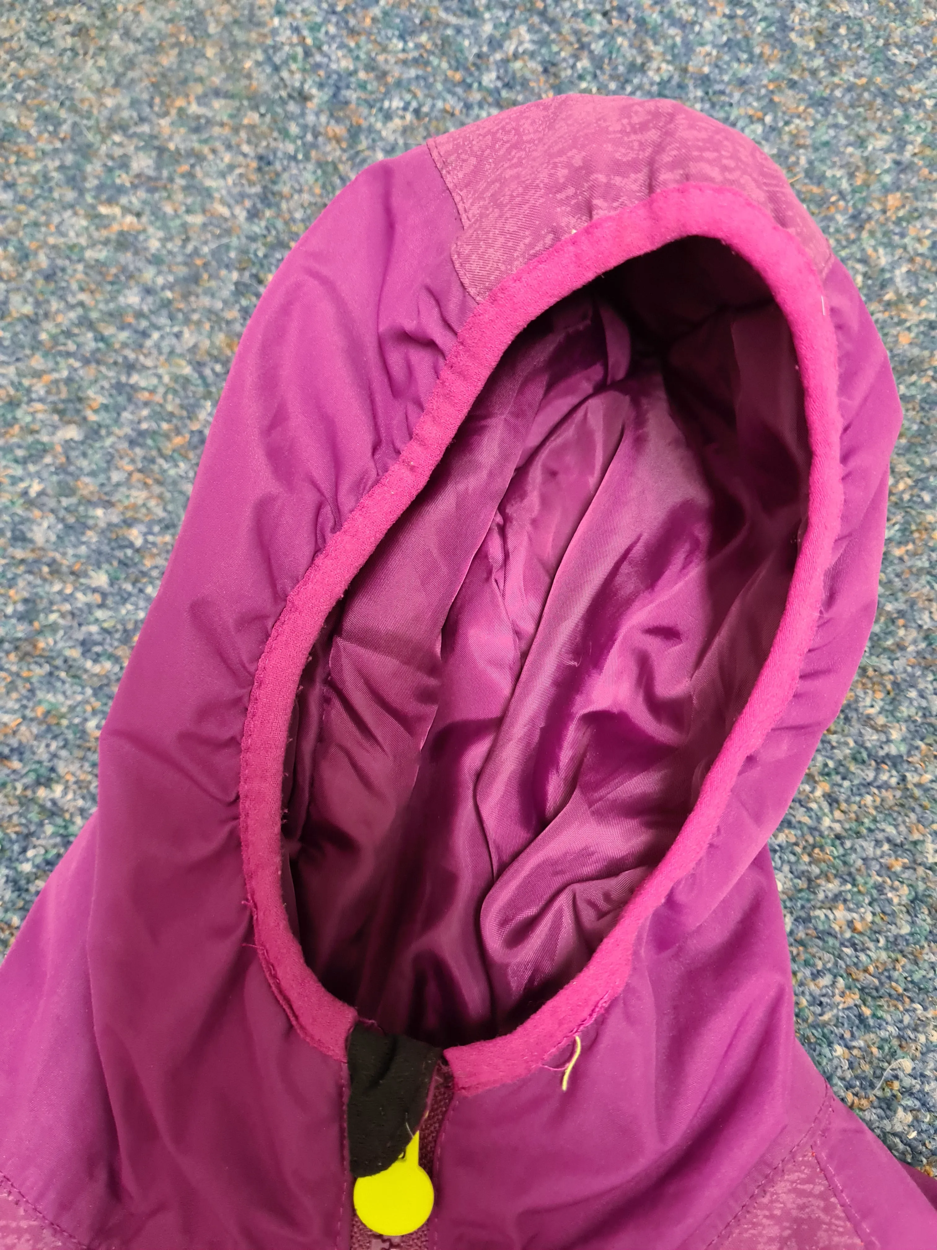 Regatta girls coat, age 7-8, purple, FREE POSTAGE 🟢