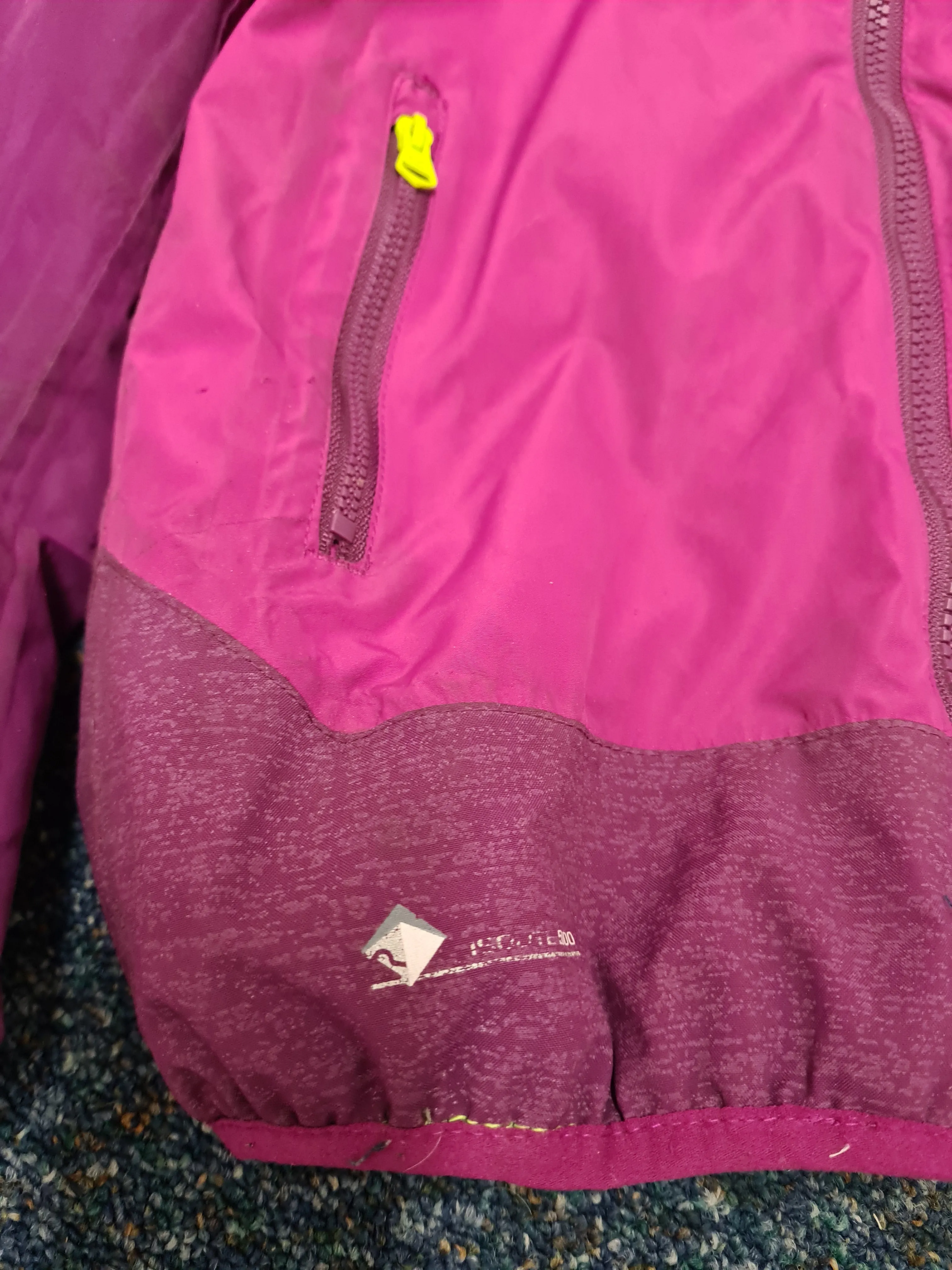 Regatta girls coat, age 7-8, purple, FREE POSTAGE 🟢