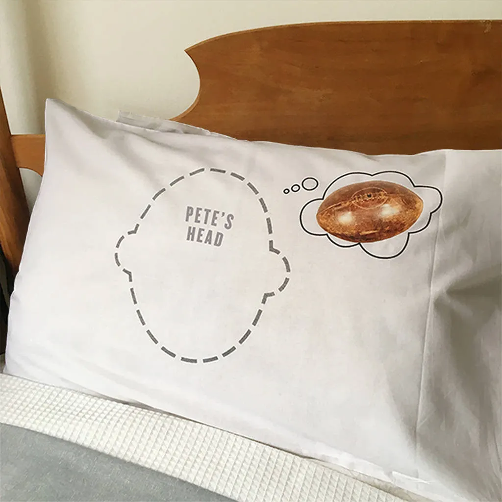 'Rugby Dreams' Headcase pillowcase for rugby fans