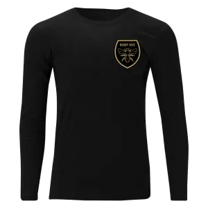 Rugby Hive Black LS Shirt