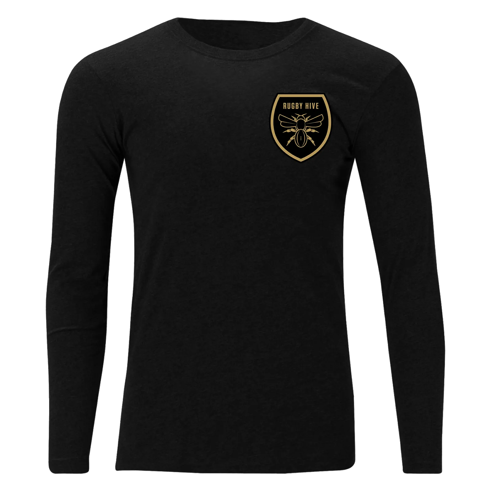 Rugby Hive Black LS Shirt