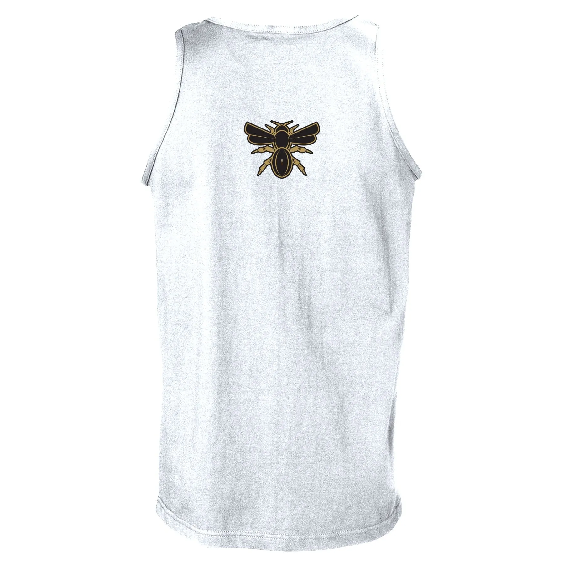 Rugby Hive White Singlet