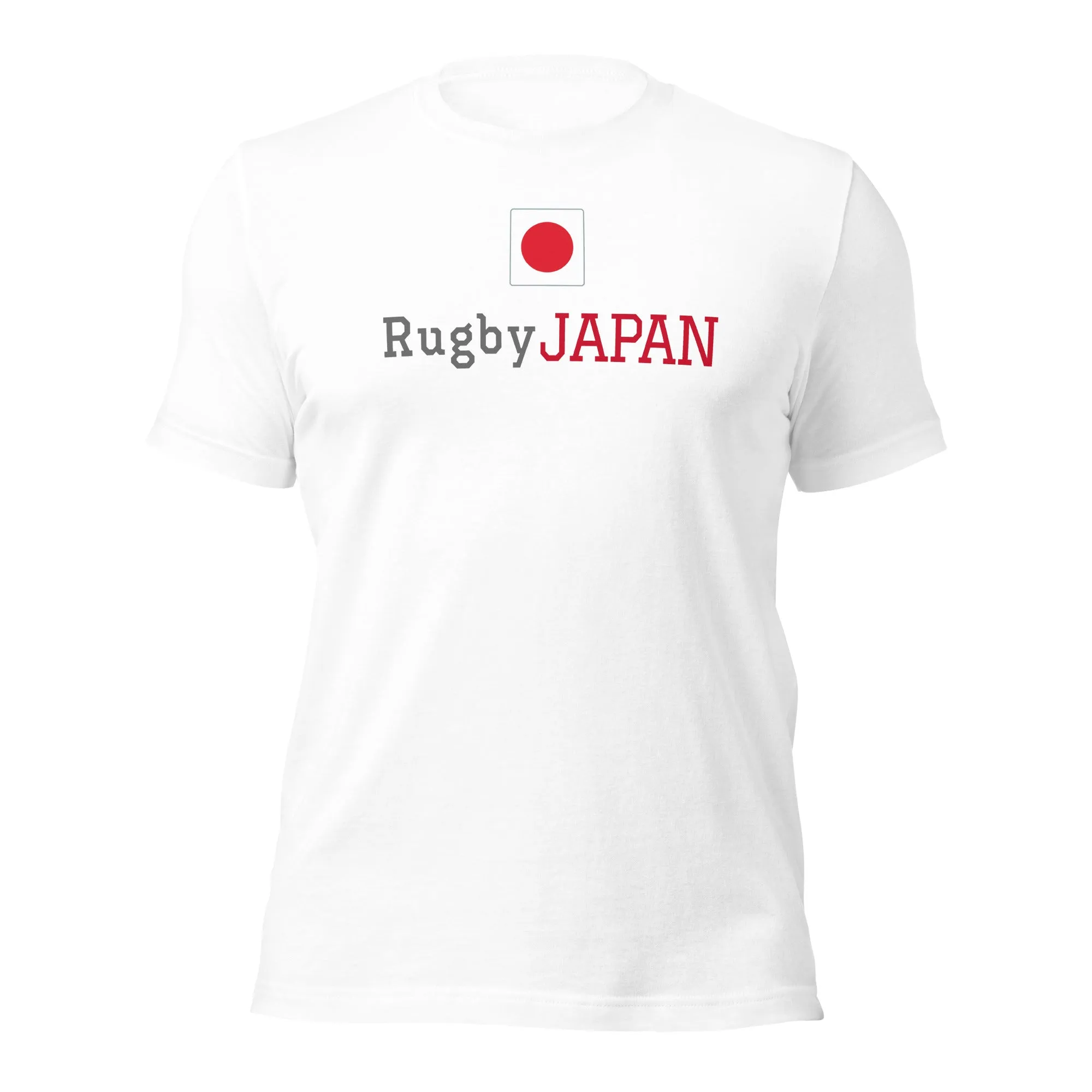 Rugby Japan White Cotton T-shirt