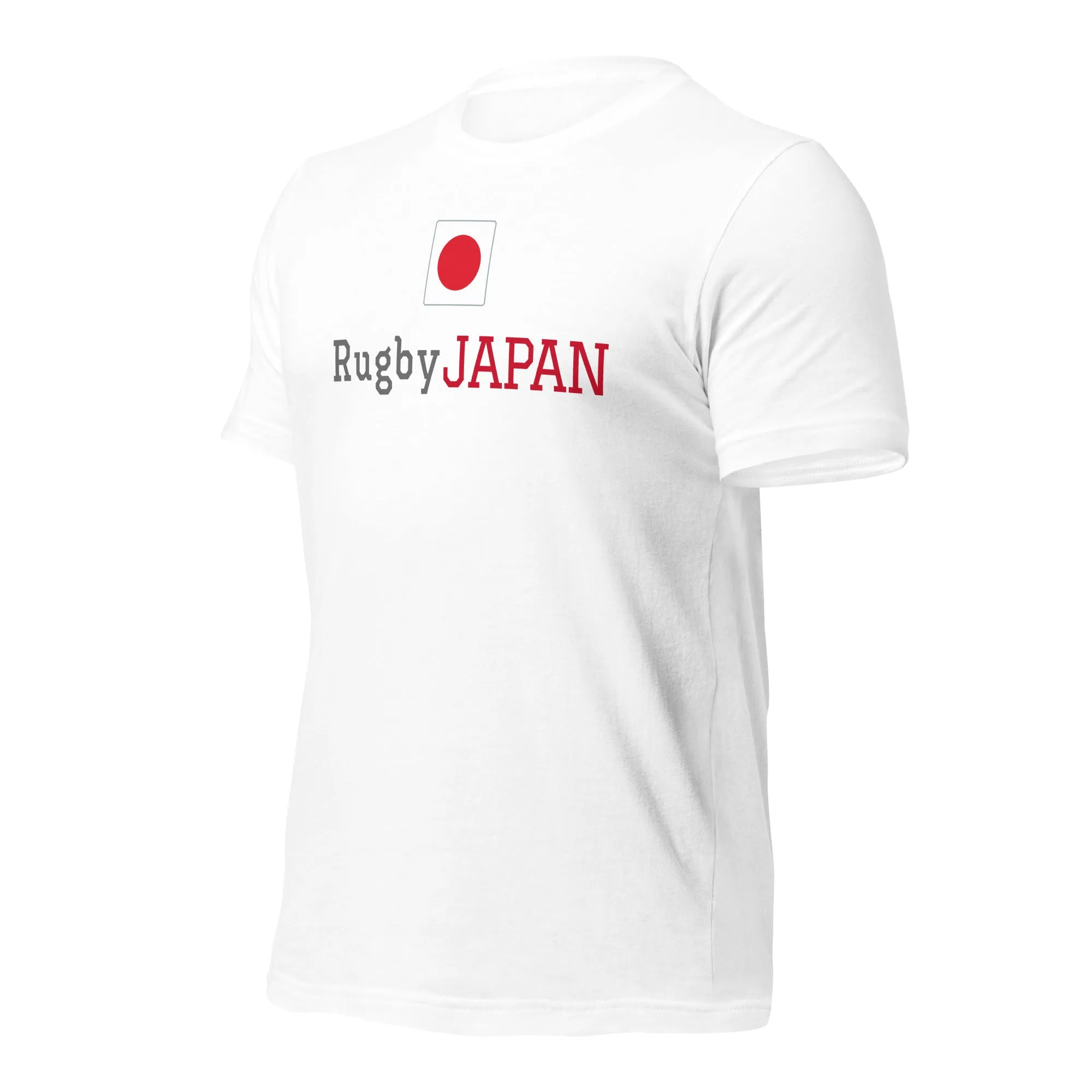 Rugby Japan White Cotton T-shirt
