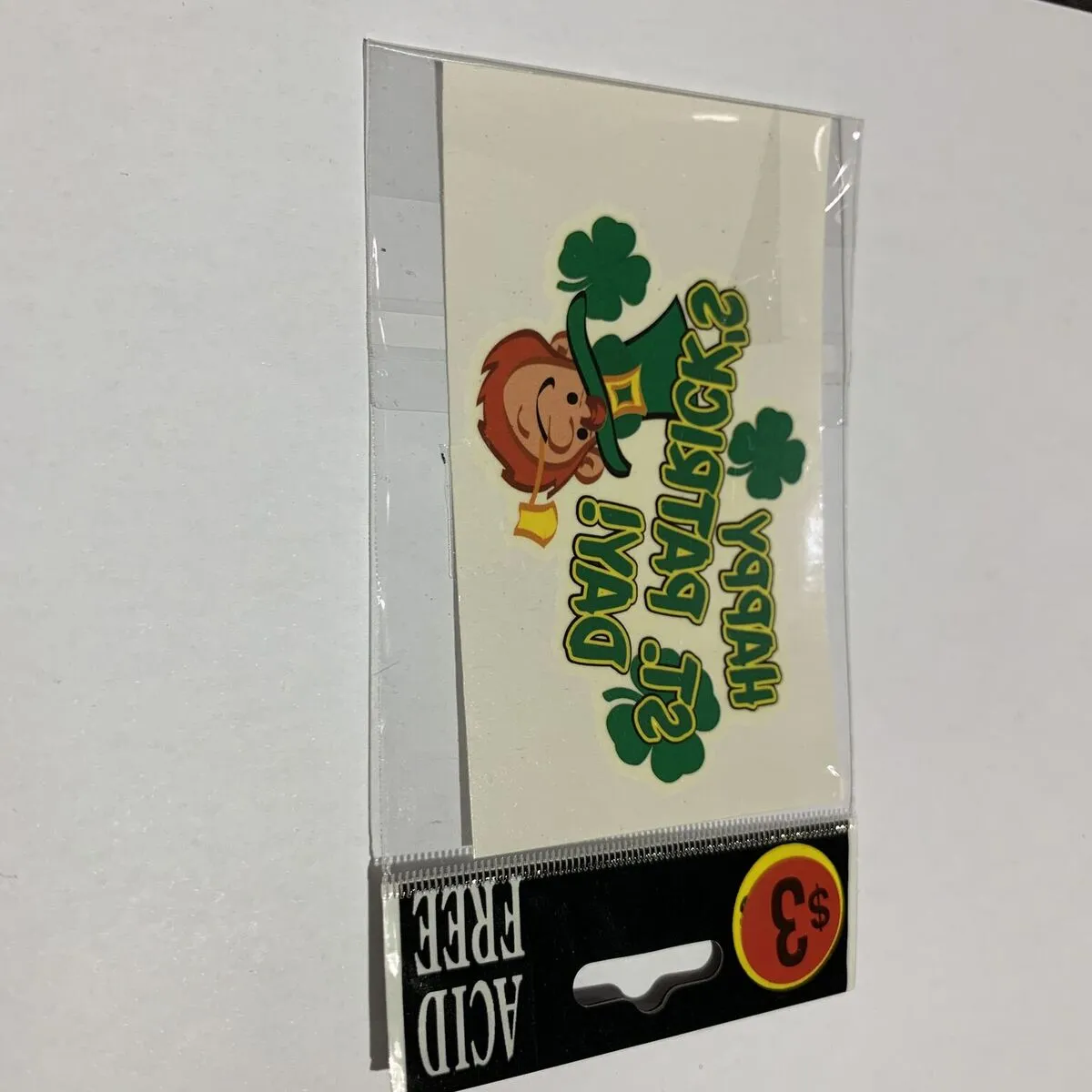 Saint Patrick's Day Temporary Tattoos