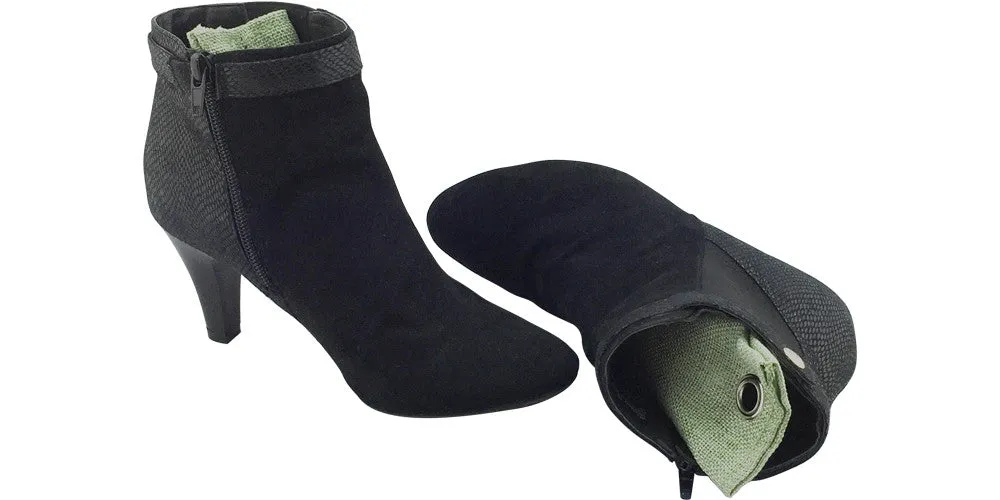 Scarlet Shoe Deodorizer Bags(2 pack): Fix Stinky Shoes, High Heels & Sneakers