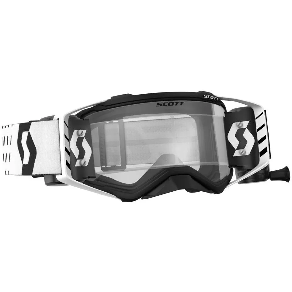 SCOTT PROSPECT WFS GOGGLE BLK/WHT W/CLEAR LENS PLUS 2 ROLLS FILM