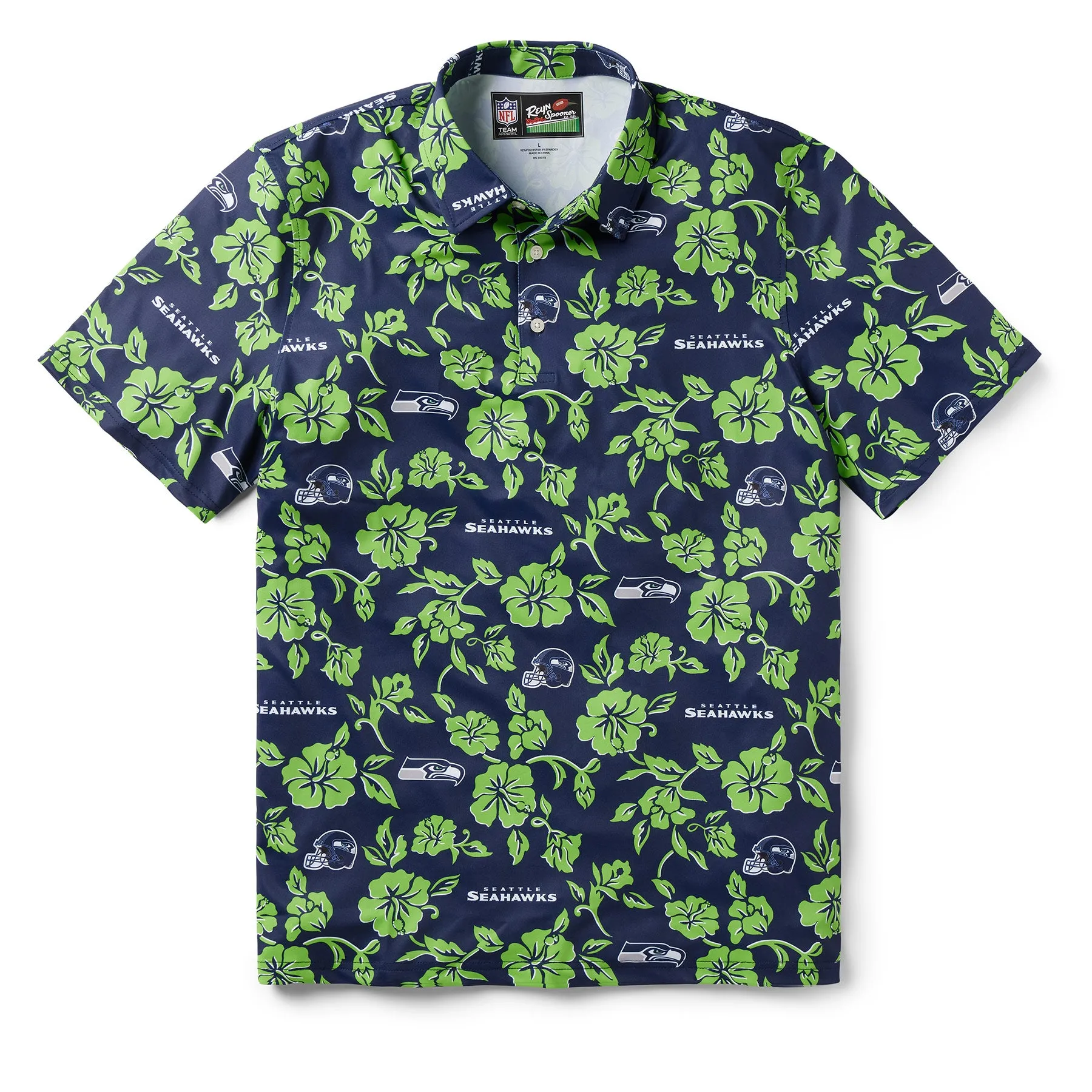 SEATTLE SEAHAWKS PUA PERFORMANCE POLO