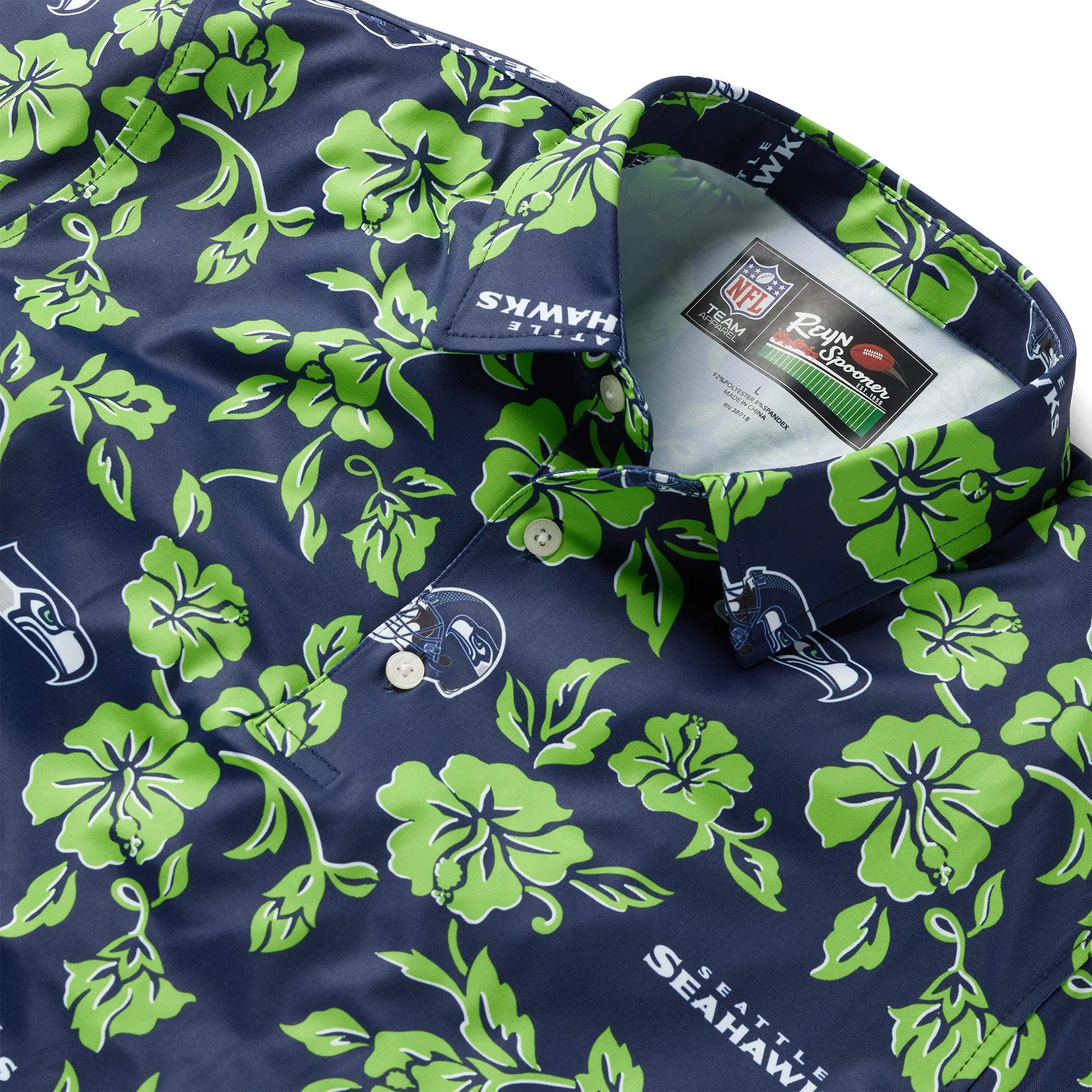 SEATTLE SEAHAWKS PUA PERFORMANCE POLO