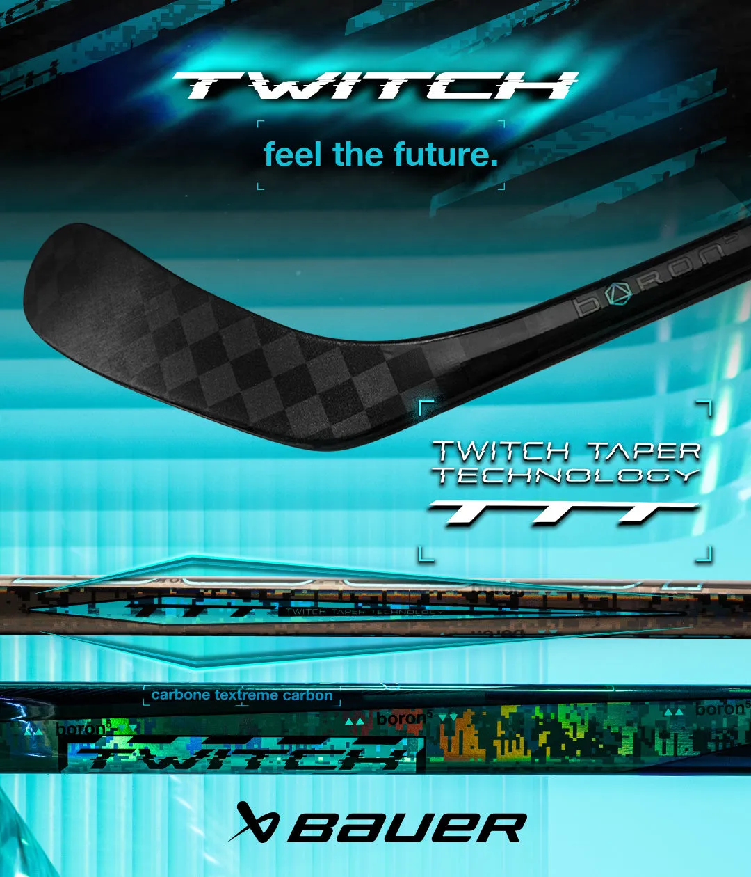 Senior Twitch Grip Hockey Stick - 2024