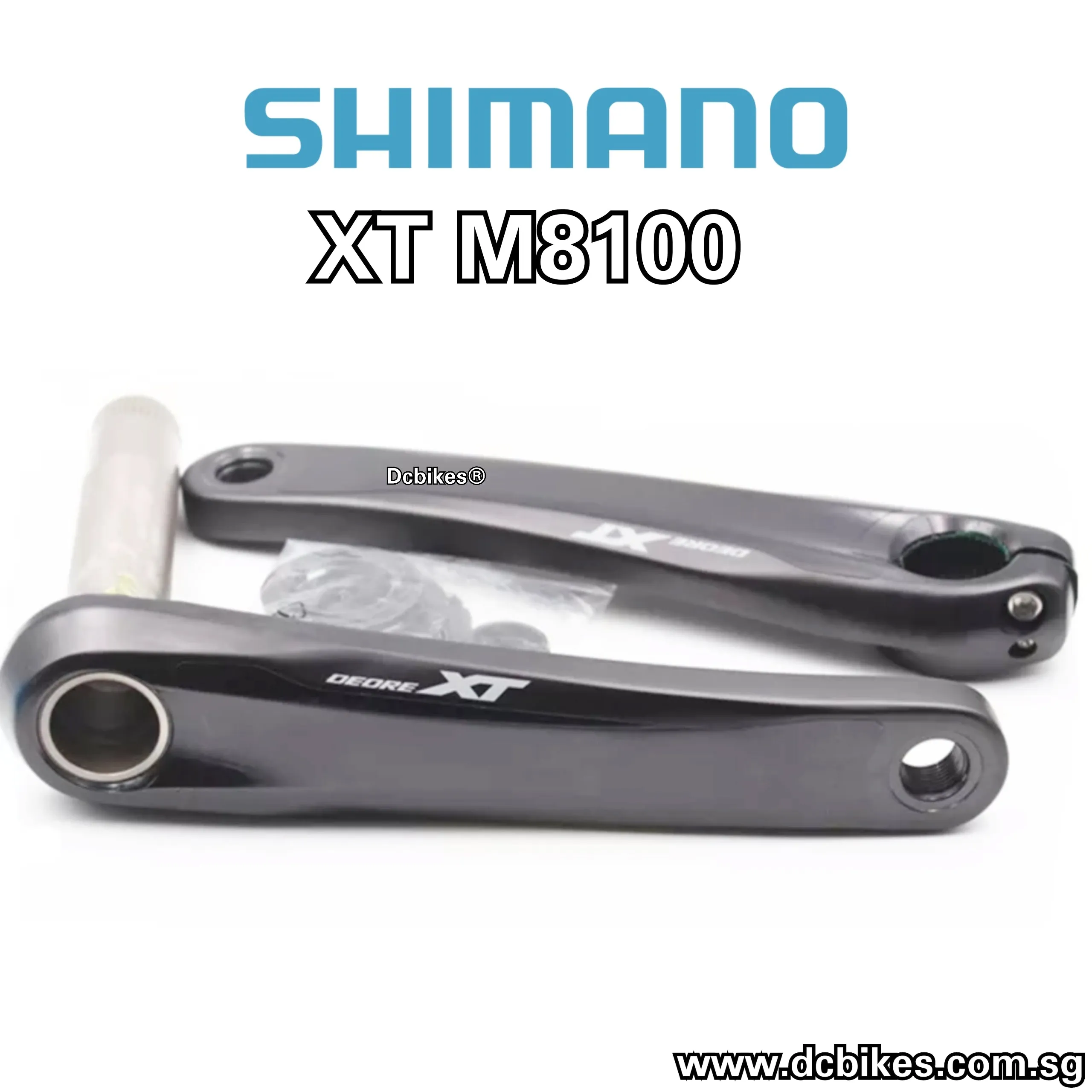 Shimano 11/12 Speed XT M8100 Direct Mount Hollowtech Crank Arms
