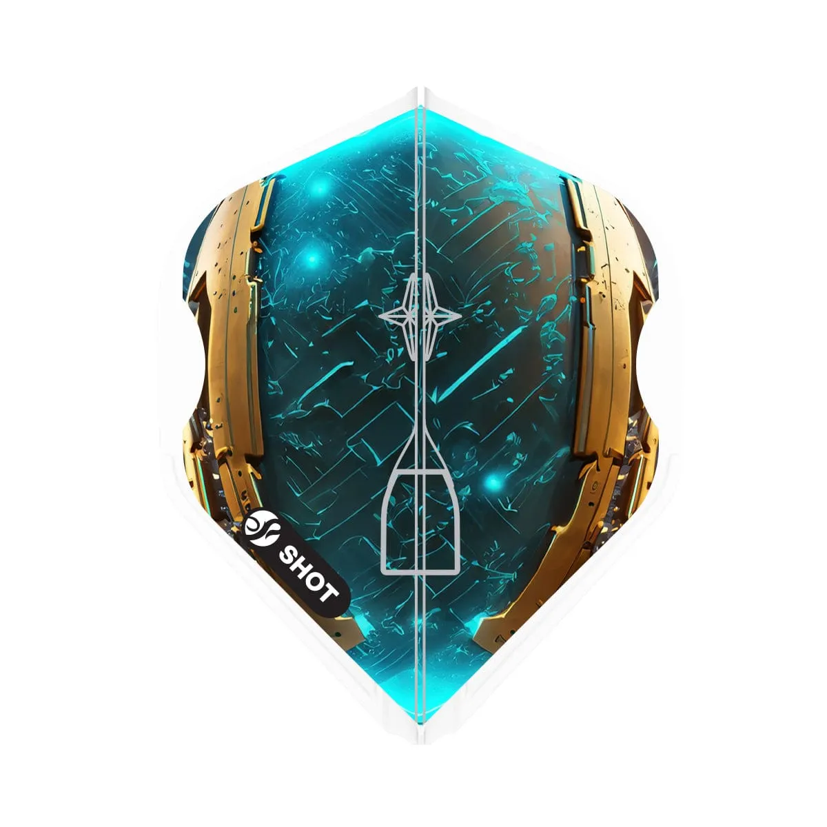 Shot L-Style EZ L1 AI Replicant Dart Flight Set