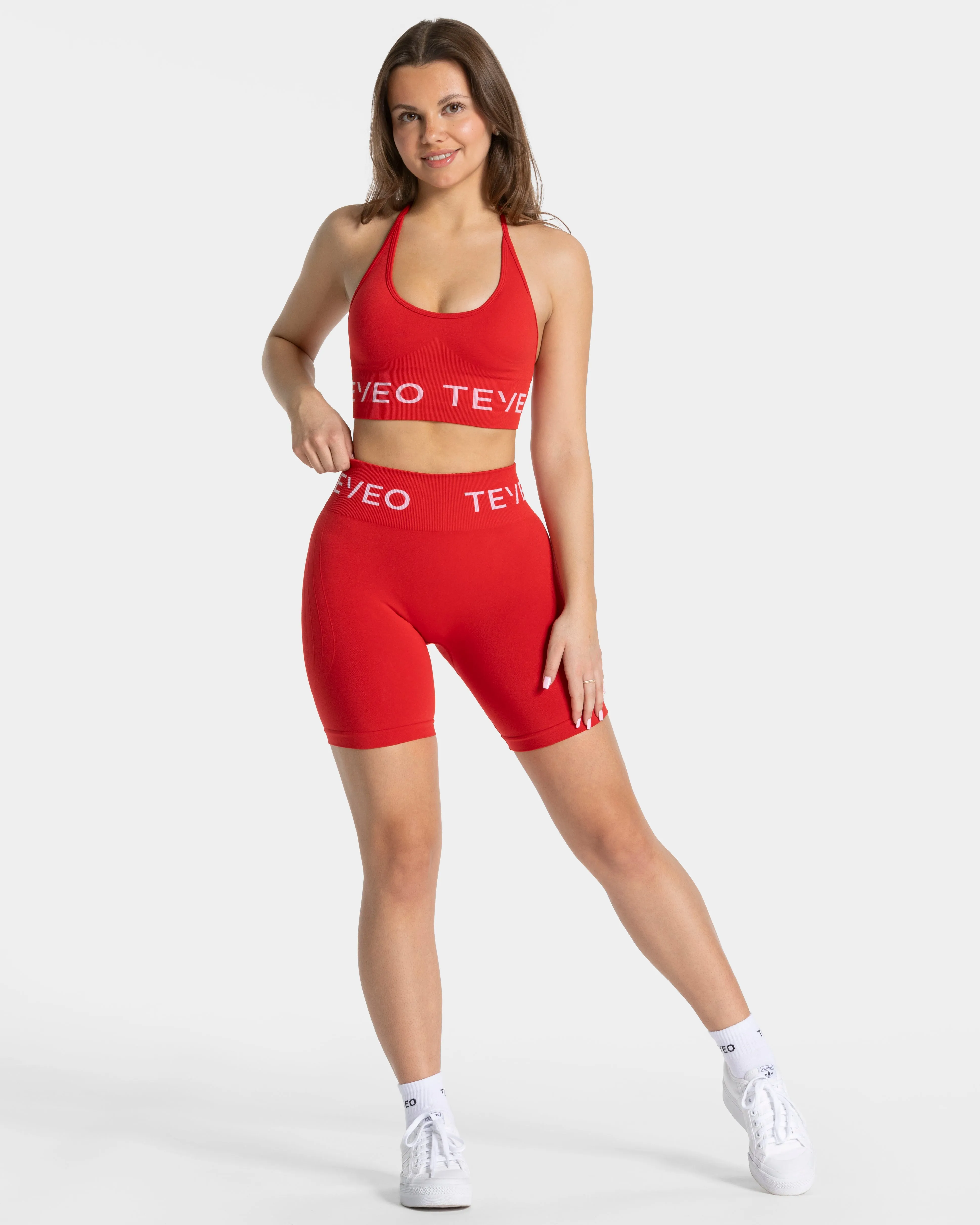 Signature Scrunch Short "Rot"