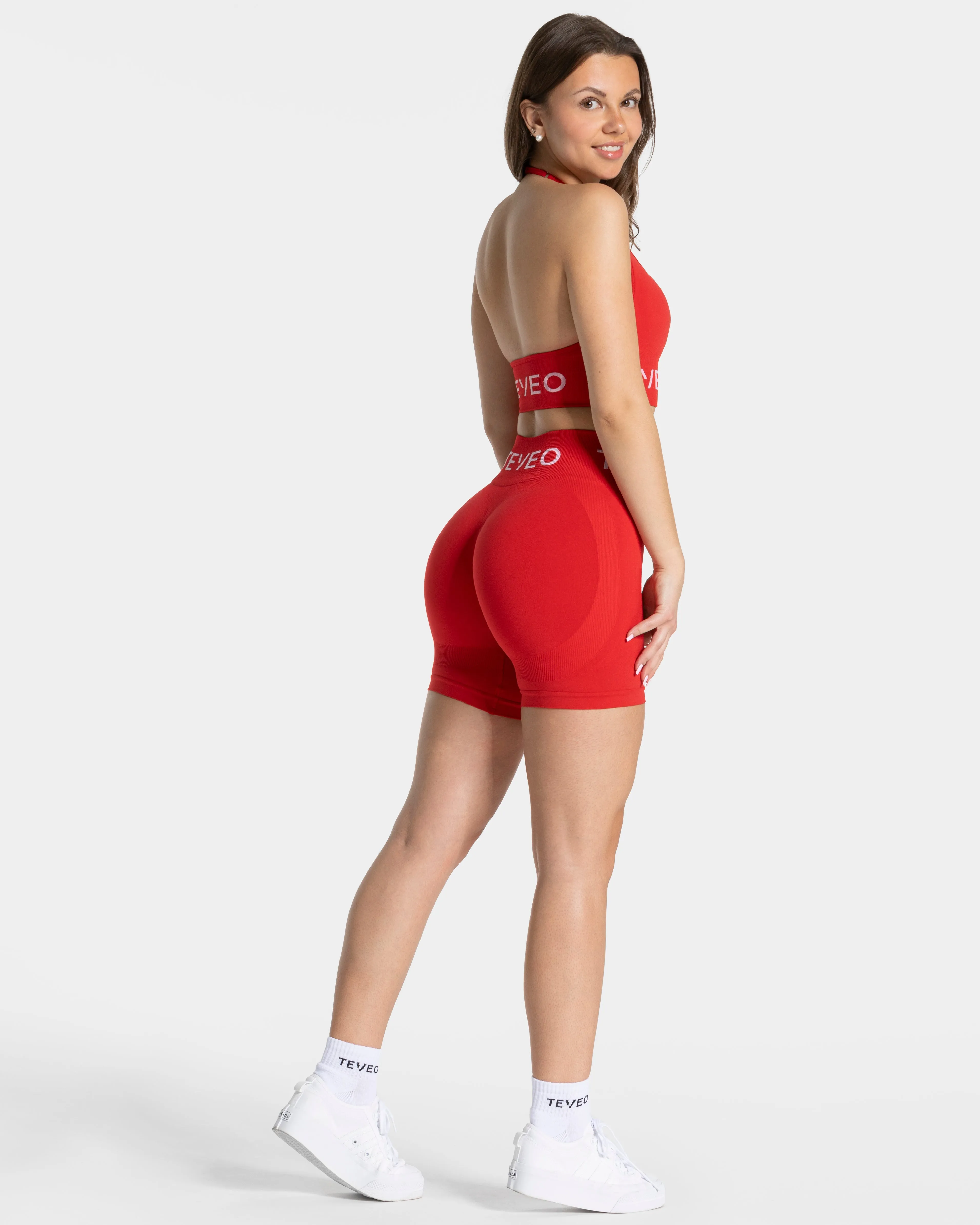 Signature Scrunch Short "Rot"