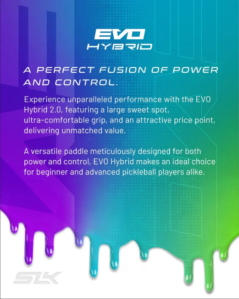 SLK Evo Hybrid 2.0 XL Pickleball Paddle