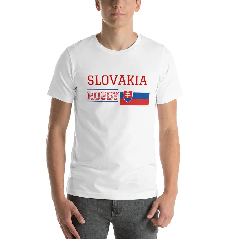 Slovakia Rugby Cotton T-Shirt