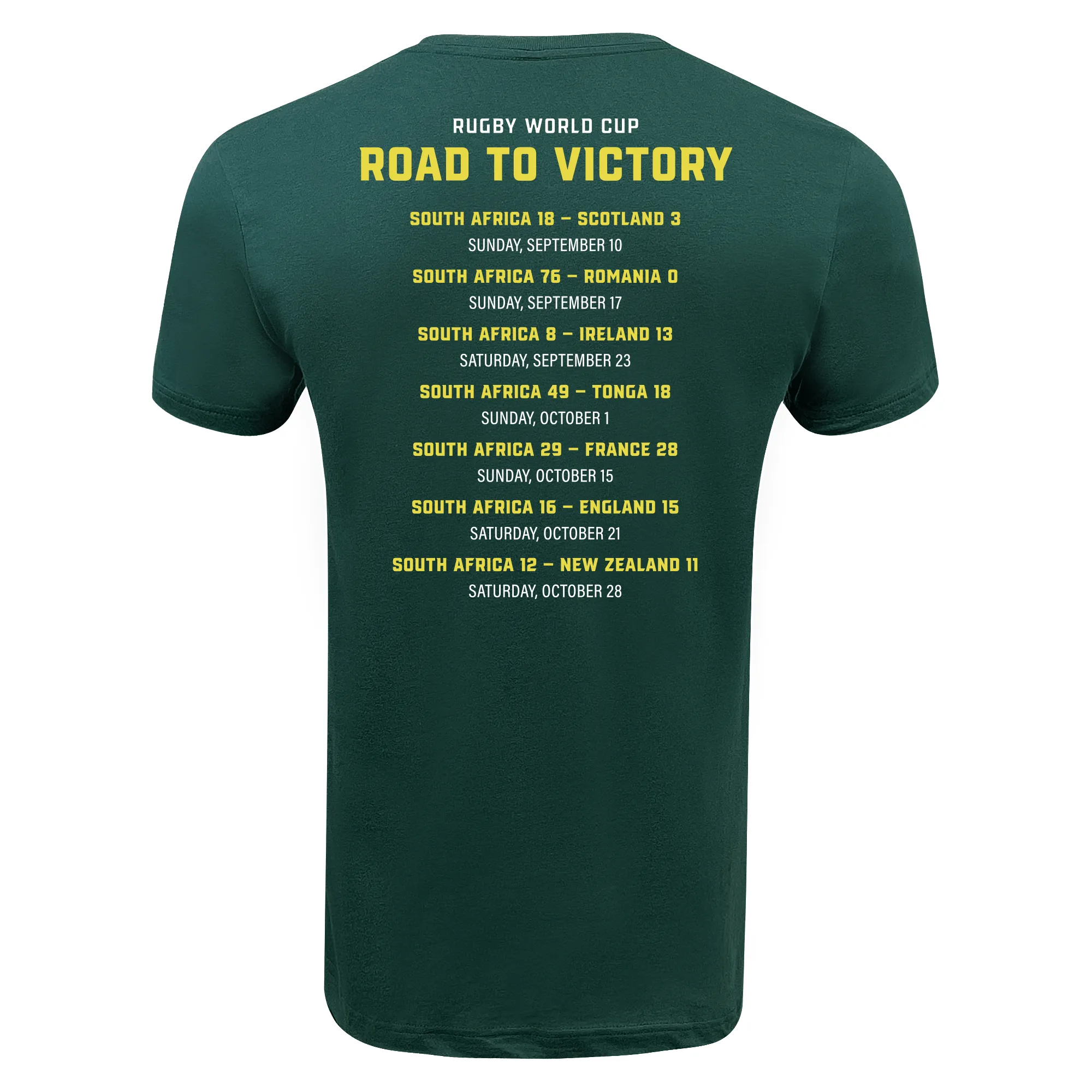 South Africa RWC 23 Champions Supersoft Tee