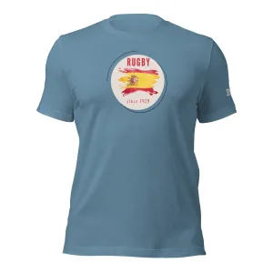 Spain Rugby Since 1929 Blue Cotton T-Shirt