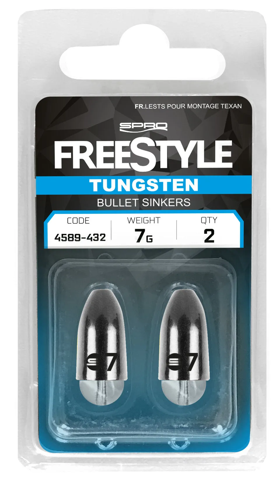 SPRO Freestyle Texas & Carolina Tungsten Bullet Sinkers & Beads