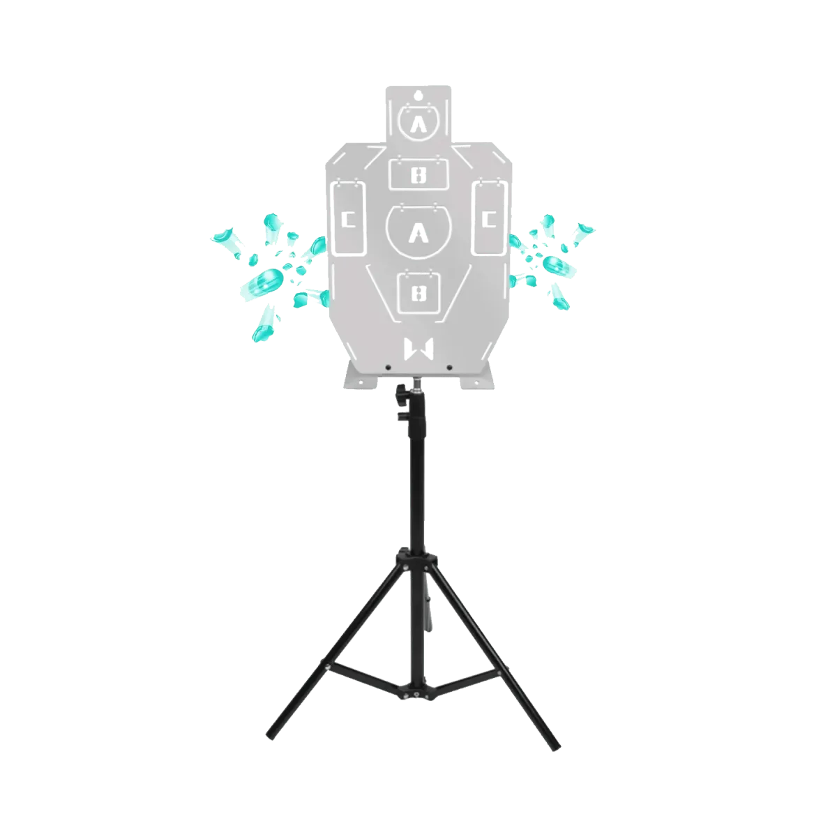 Stainless Steel Silhouette Standing Target