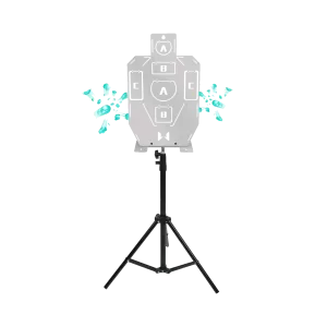 Stainless Steel Silhouette Standing Target