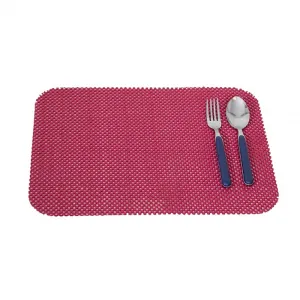 Stay Put Placemat (1) Red