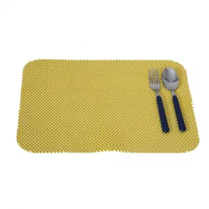 Stay Put Placemat (1) Yellow