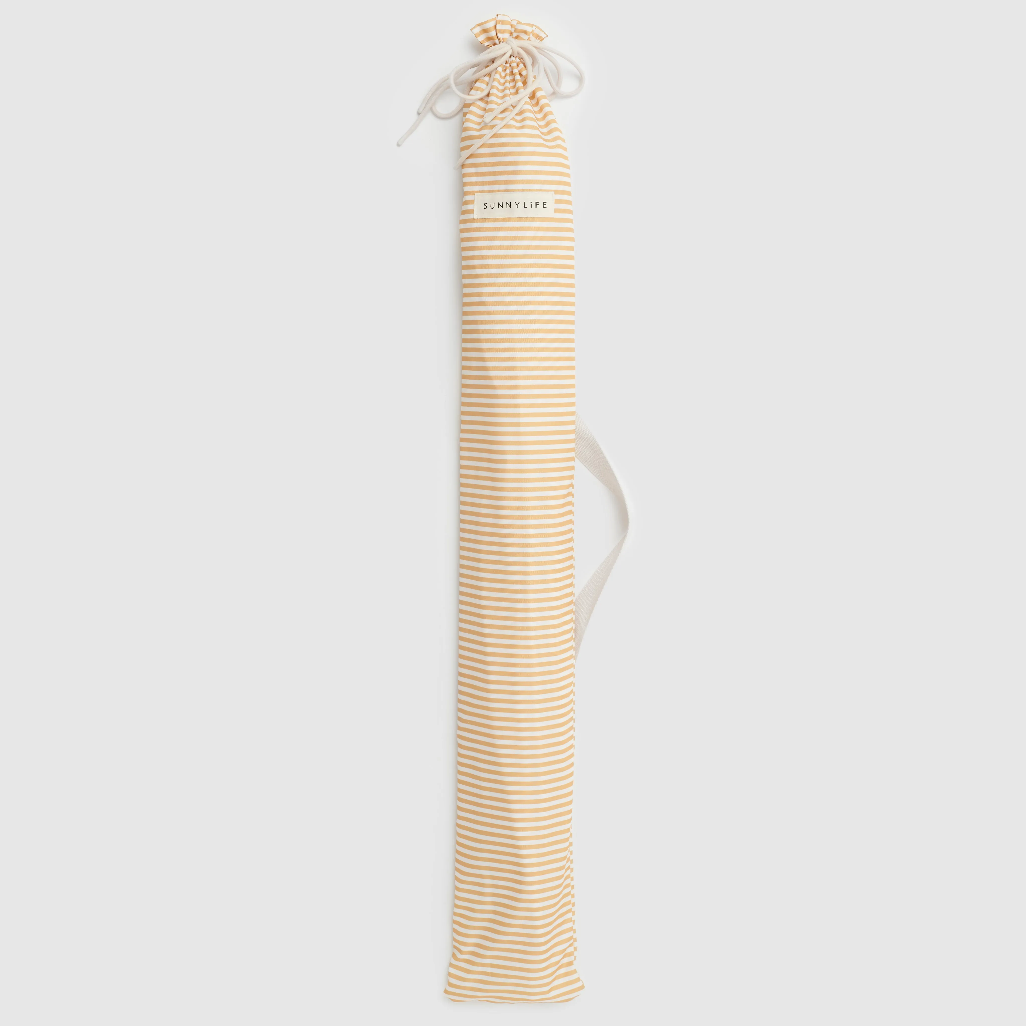 SUNNYLIFE BEACH UMBRELLA - MANGO BAY GOLDEN MUSTARD