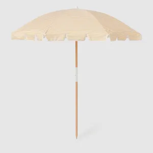 SUNNYLIFE BEACH UMBRELLA - MANGO BAY GOLDEN MUSTARD