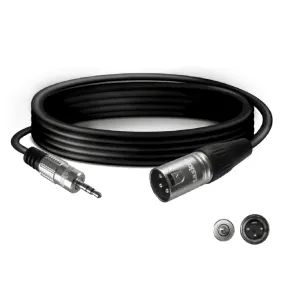 Tasker TK055 Wired 3.5 Male Stereo Jack and 3 Pole XLR Male
