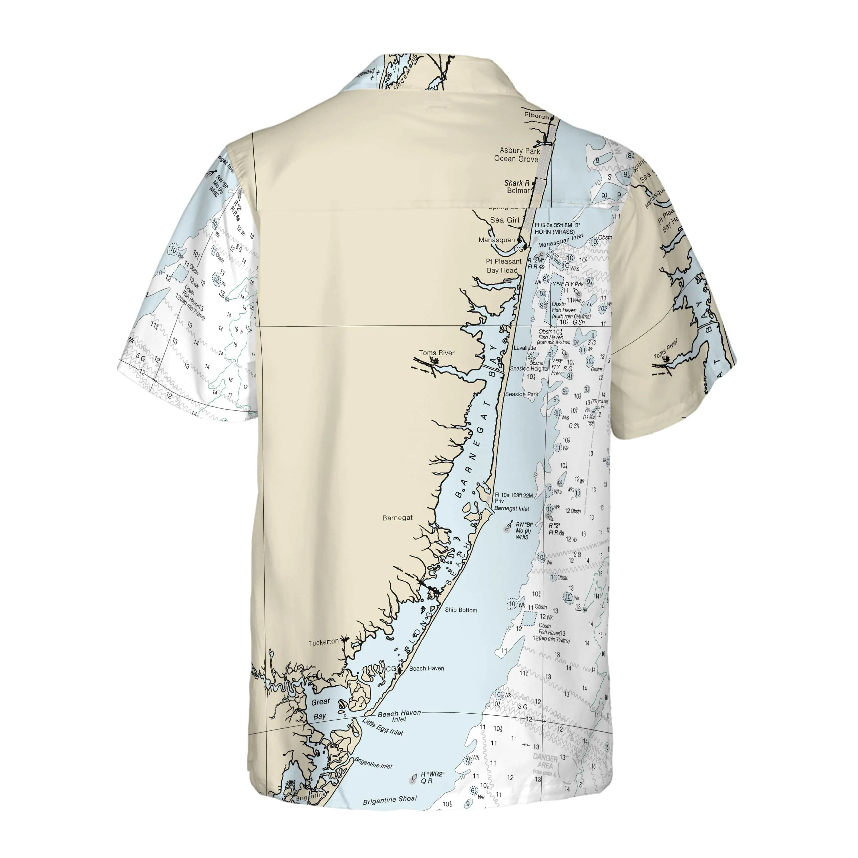 The Barnegat Bay Coconut Button Camp Shirt