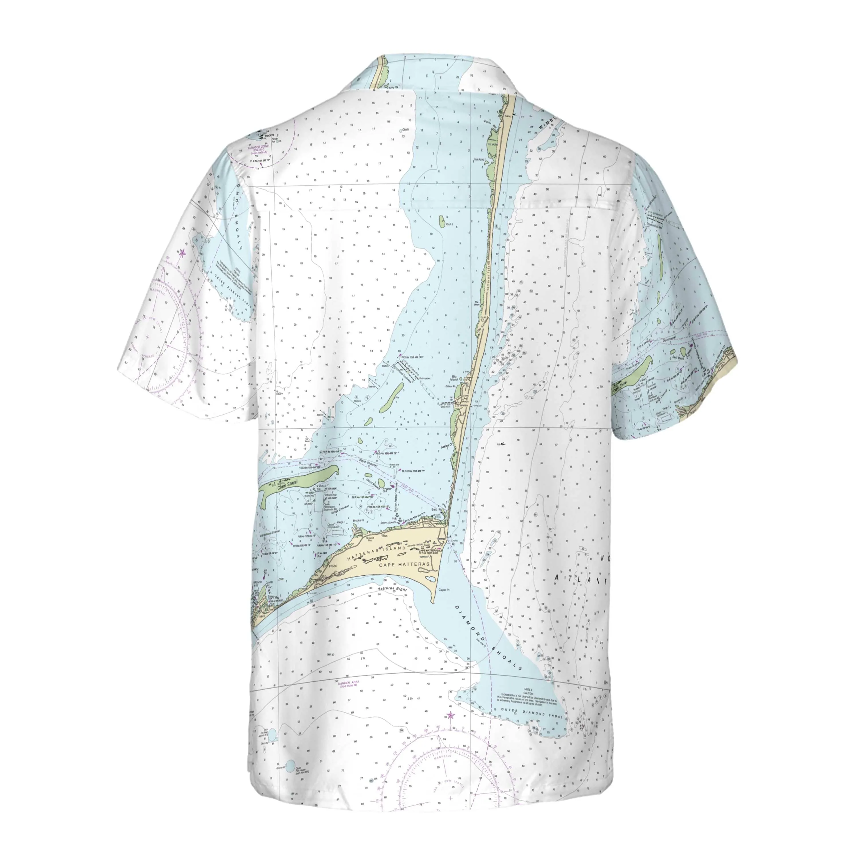 The Cape Hatteras Coconut Button Camp Shirt