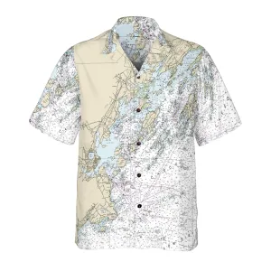 The Casco Bay Coconut Button Camp Shirt