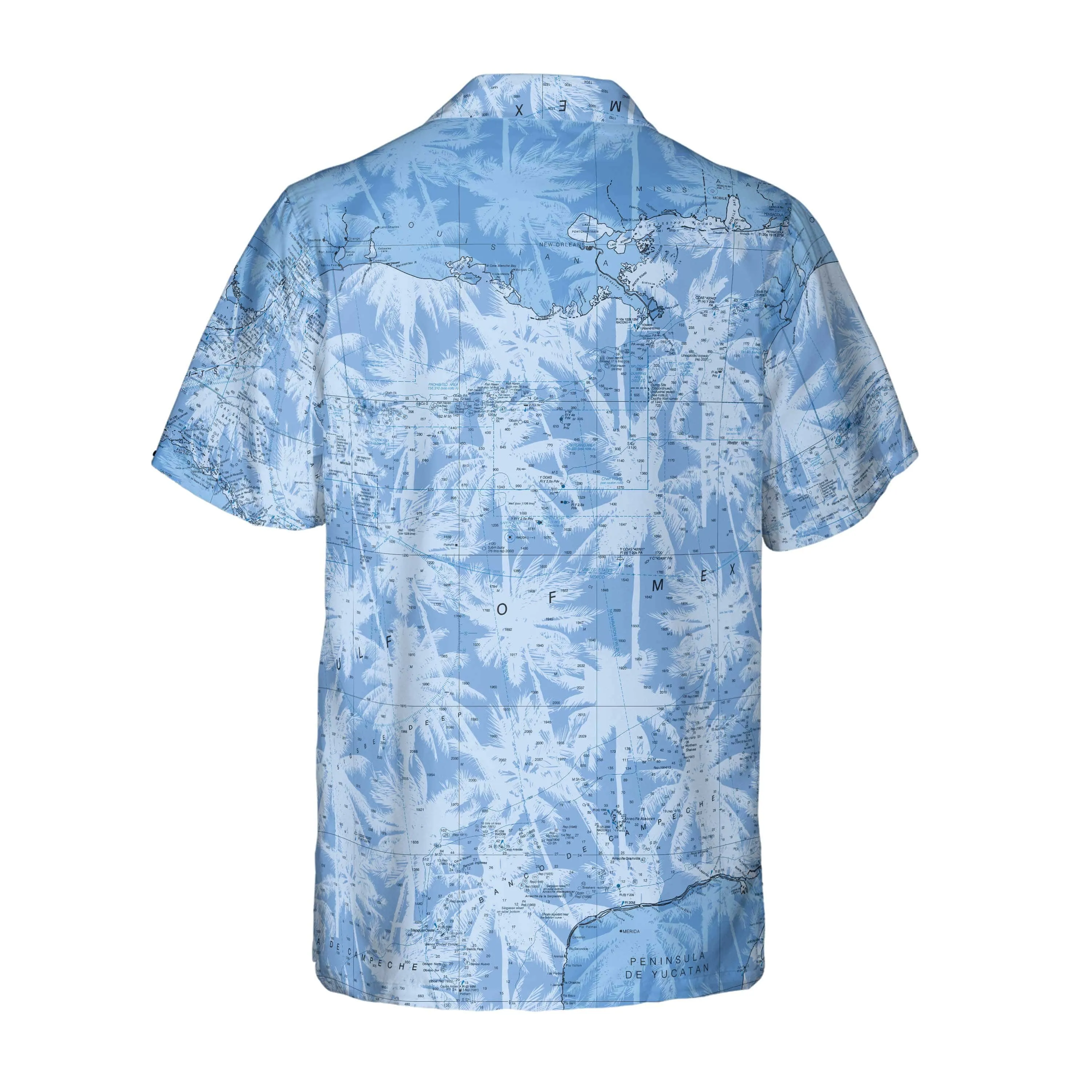 The Deep Palms Gulf of Mexico Camp Shirt