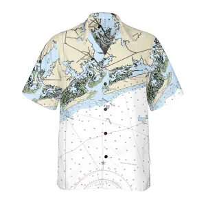The Swansboro Navigator Coconut Button Camp Shirt