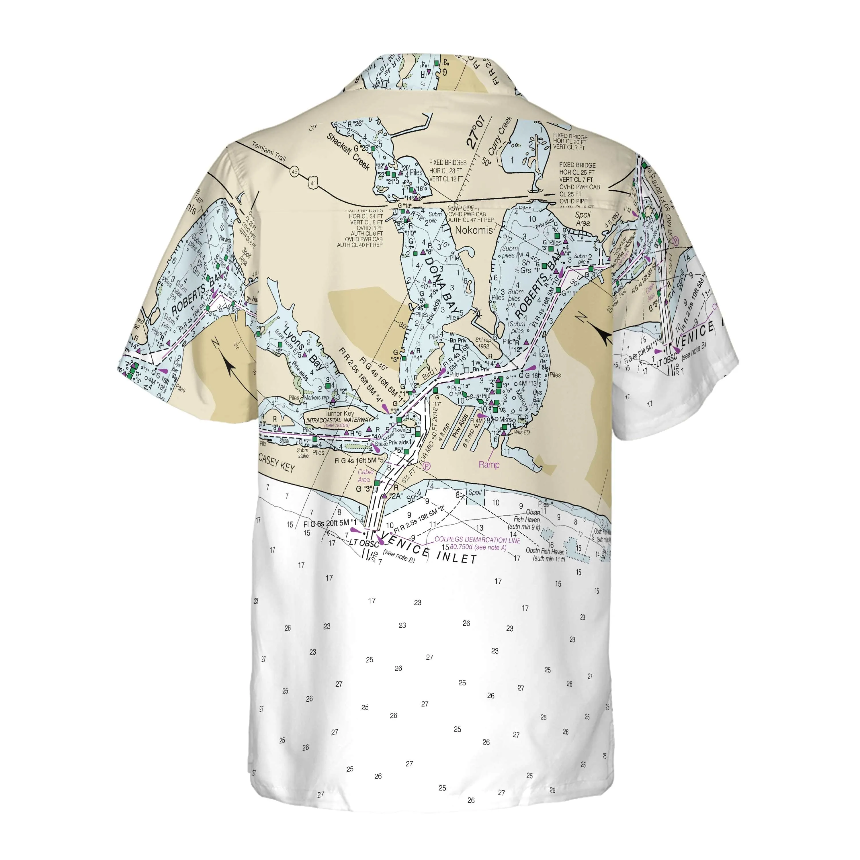 The Venice Coconut Button Camp Shirt