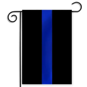 Thin Blue Line Garden Flag 12.5 X 18 Inches