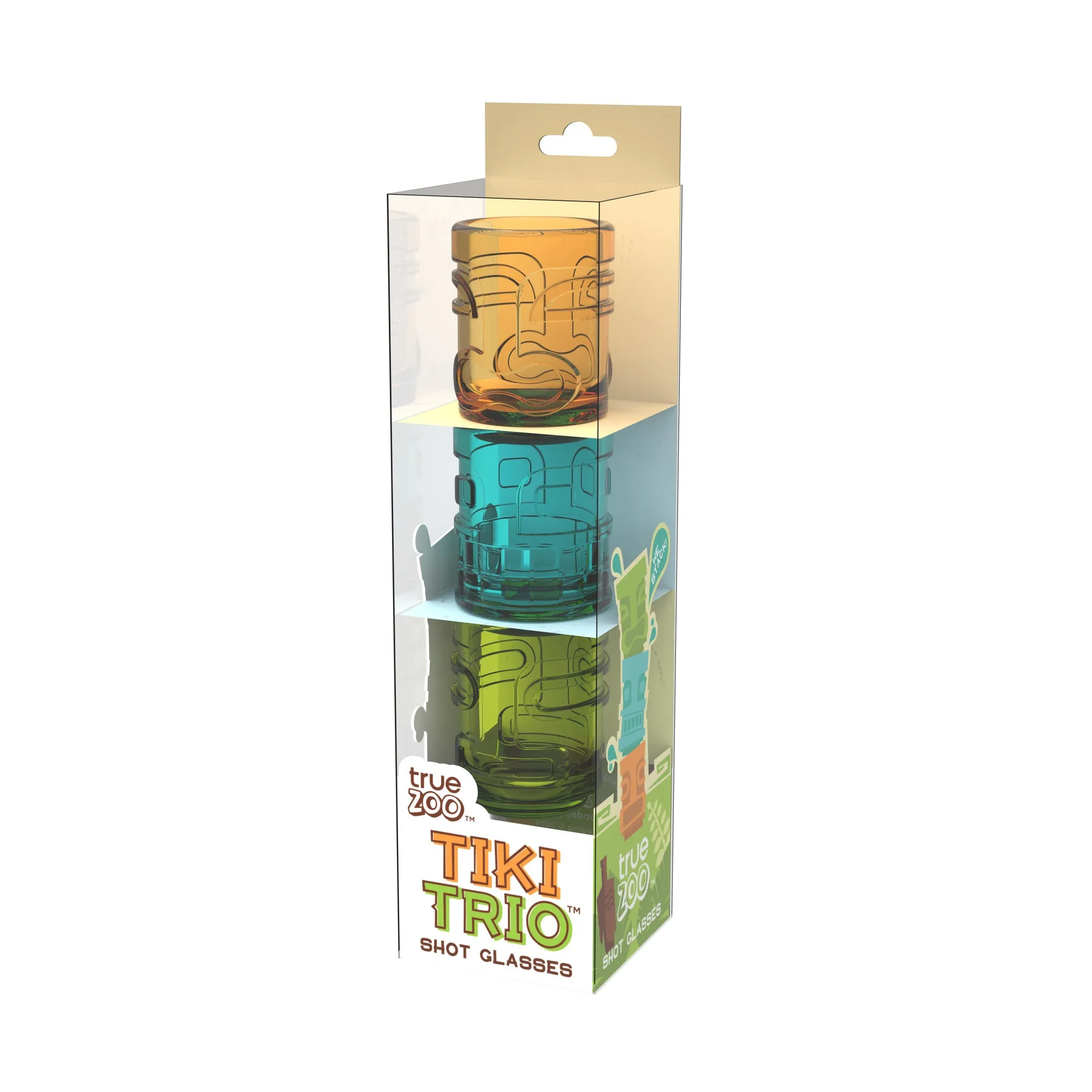 TIKI TRIO SHOT GLASSES