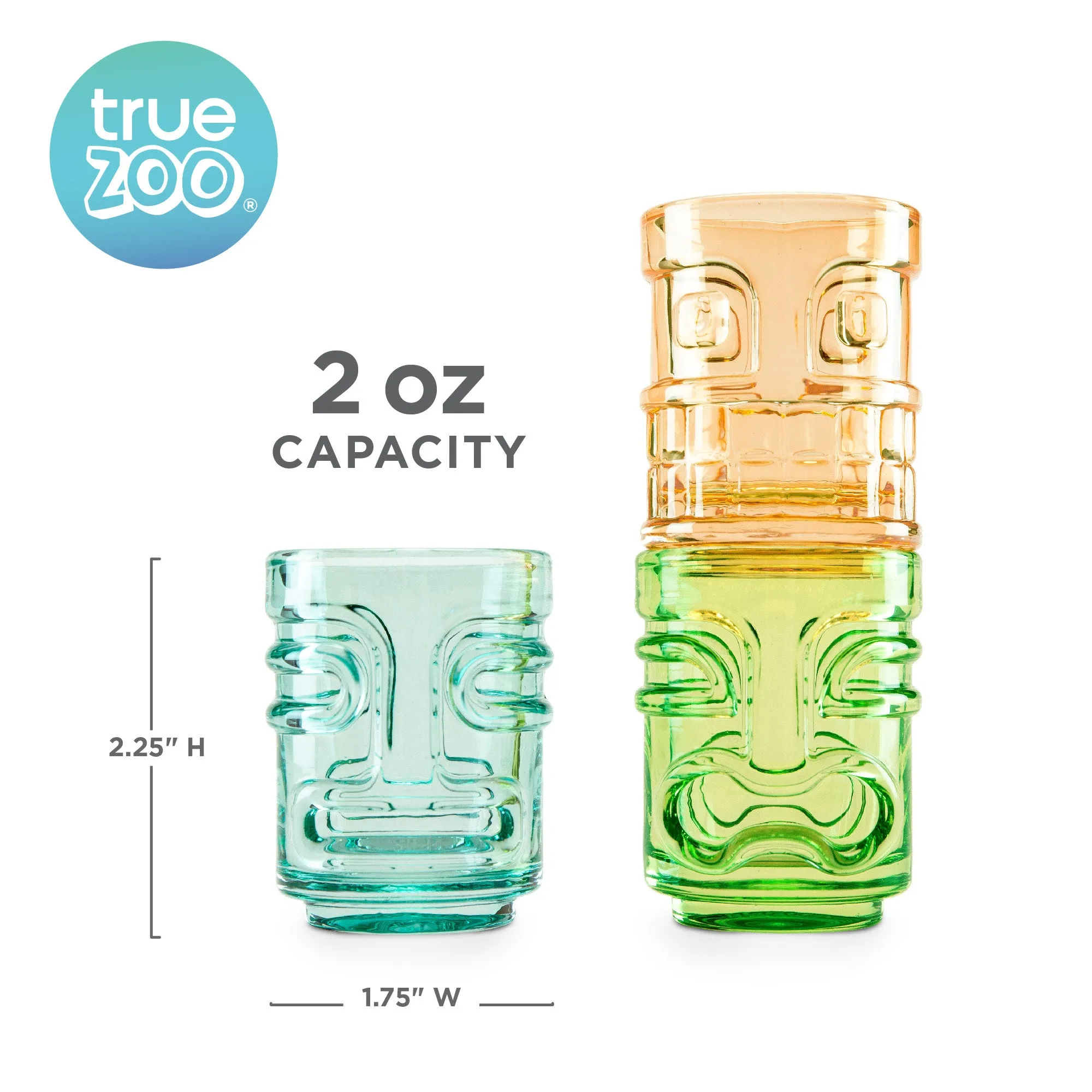 TIKI TRIO SHOT GLASSES