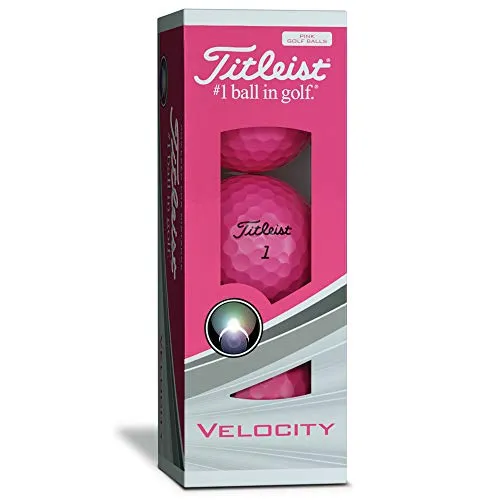 Titleist Velocity Pink, Dozen