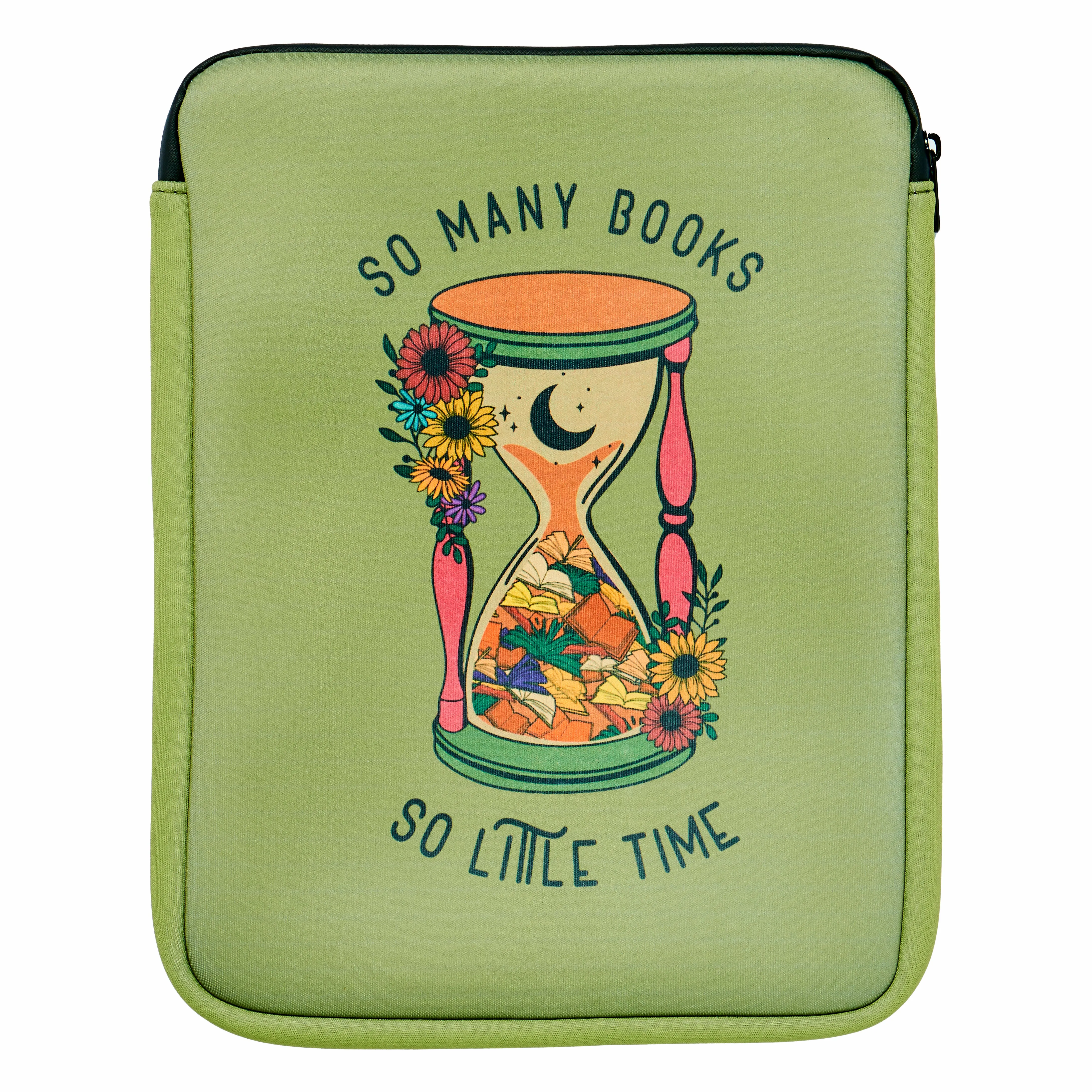 Too Many Books - Water resistant Book Pouch