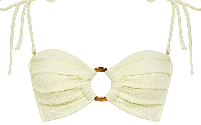 Tori Ties Bandeau-High Rise AC Bikini ::RET
