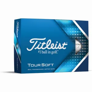 Tour Soft Golf Balls - 1 Dozen